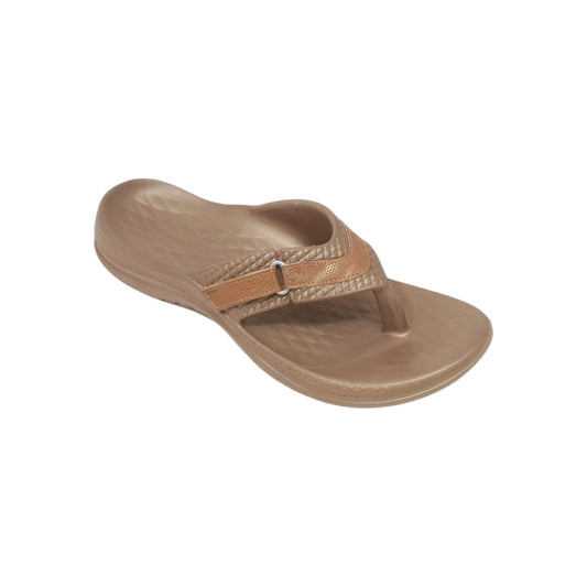 151- Brown Womens Clogs & Sliders