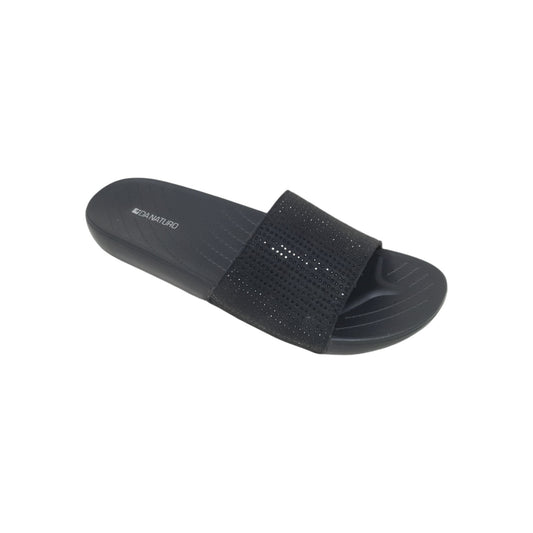 202- Black Womens Clogs & Sliders