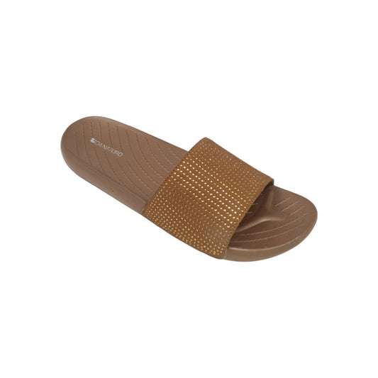 202-Brown Womens Clogs & Sliders