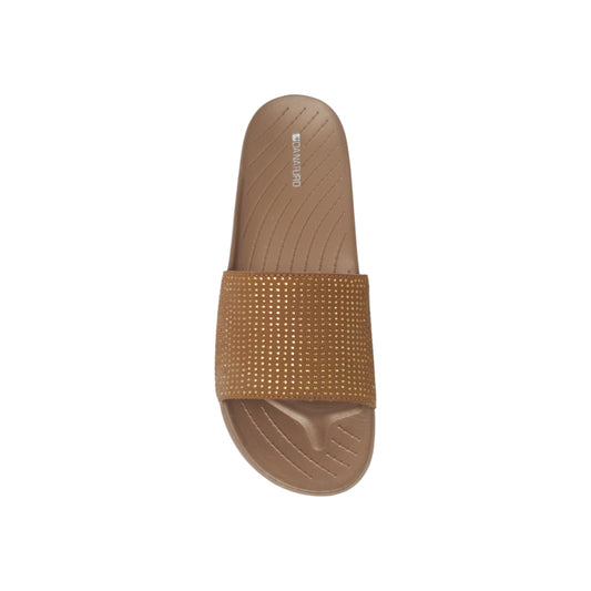 202-Brown Womens Clogs & Sliders