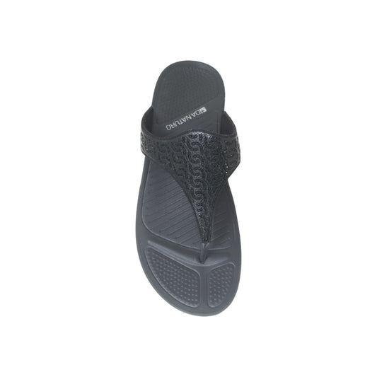 625-Black 624 Womens Clogs & Sliders