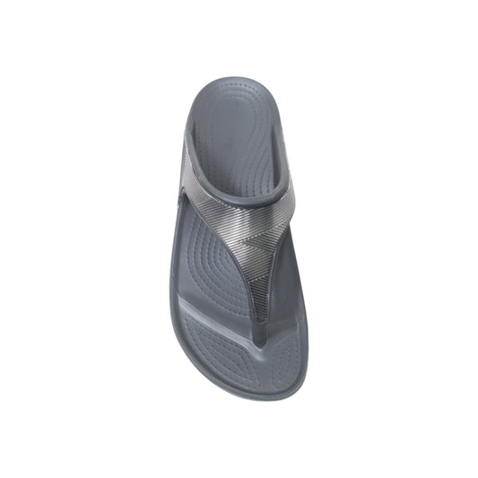 711-Grey Womens Clogs & Sliders