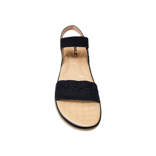 BN-101 Black Womens Sandals