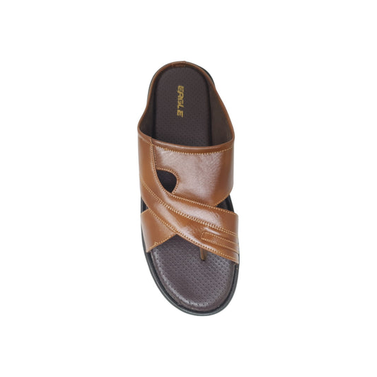 C-3501-270 Tan Mens Slippers & Flip Flops