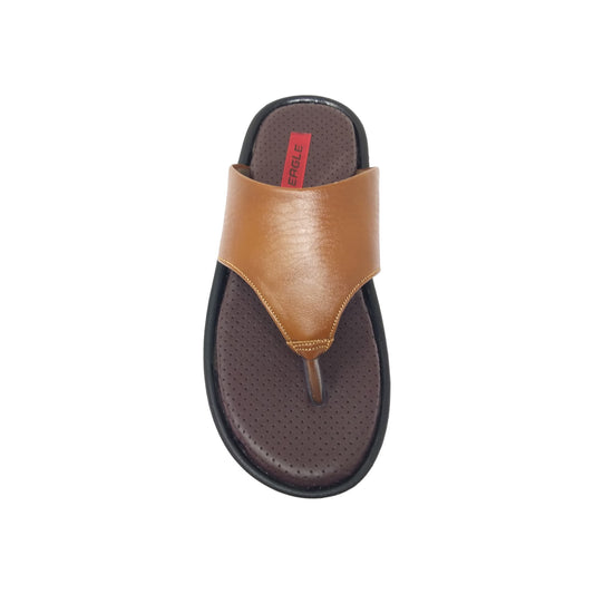 C-3591-111 Tan Mens Slippers & Flip Flops