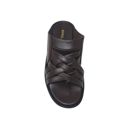 C-3608-269 Brown Mens Slippers & Flip Flops