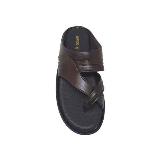 C-3790-109 Brown Mens Slippers & Flip Flops