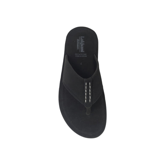 CLPU-332 Black Mens Slippers & Flip Flops