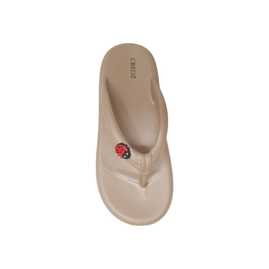 CR-301 Rose Gold Womens Slippers
