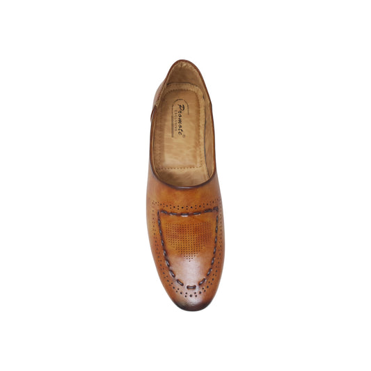 HA-5026 Tan Mens Kolhapuris & Ethnics