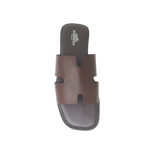 HP-024 Brown Mens Slippers & Flip Flops