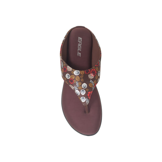 ki-143-a brown Womens Flats