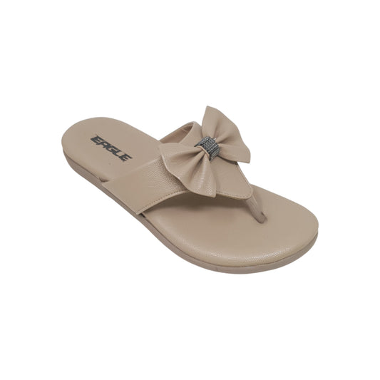 KI-186 Beige Womens Flats