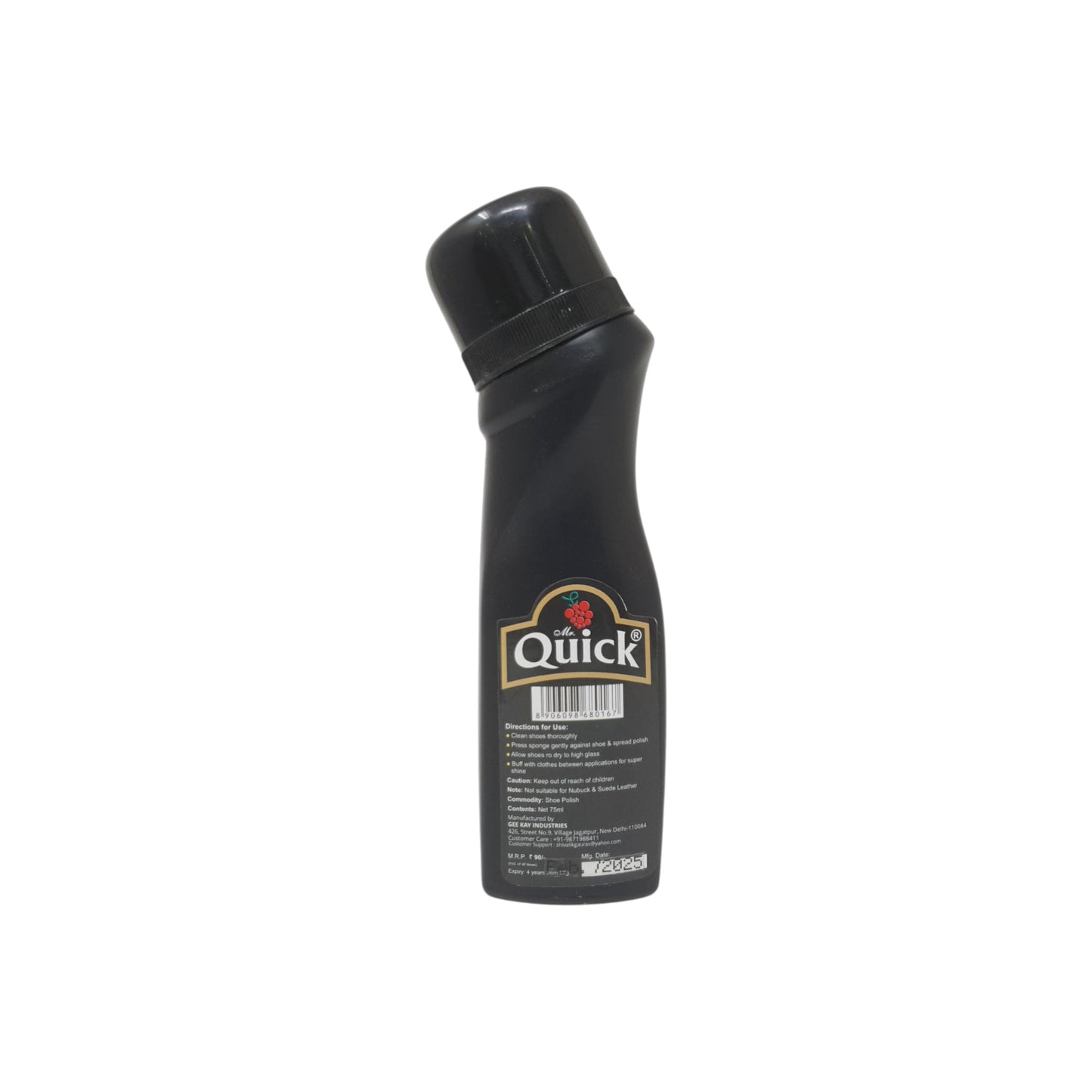 Liquid Shoes Polish-006 Black Mens Accessories