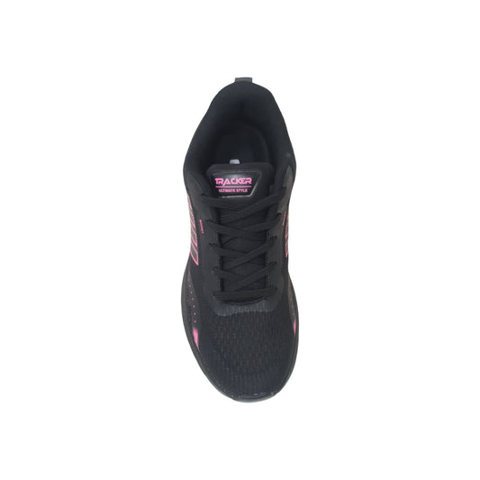 ROSE-Black Womens Sports Shoes