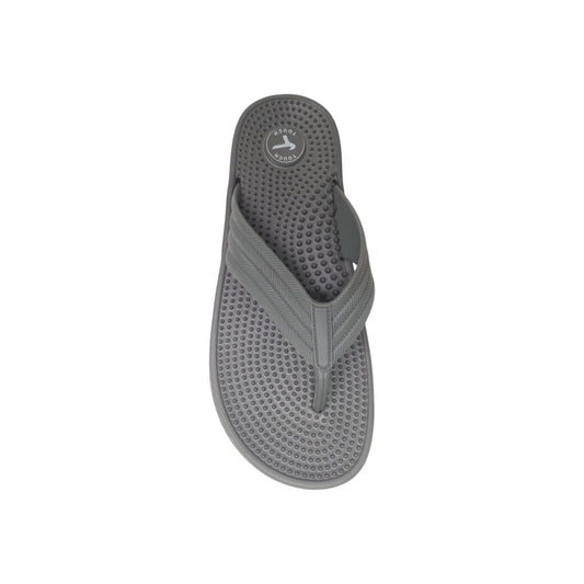 Rambo-01 Gray Mens Clogs & Sliders