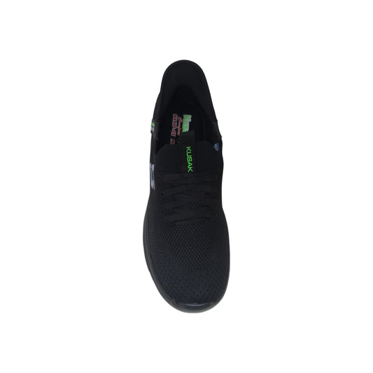 SLIPON-21 Black Mens Sports Shoes