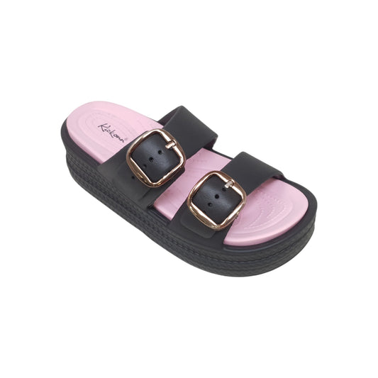 TR-102 Black Womens Clogs & Sliders