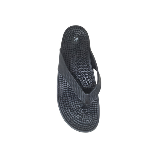 TR-104 Black Womens Slippers
