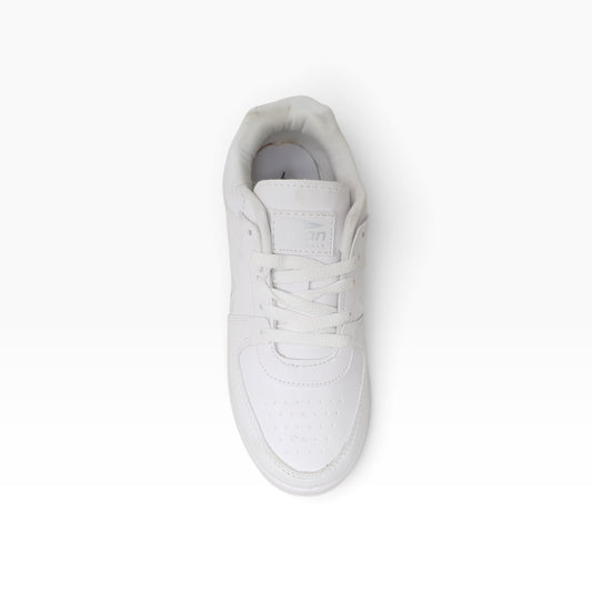 Thunder-07 White Mens Sports Shoes