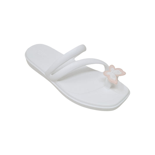 VANILLA-White Womens Clogs & Sliders