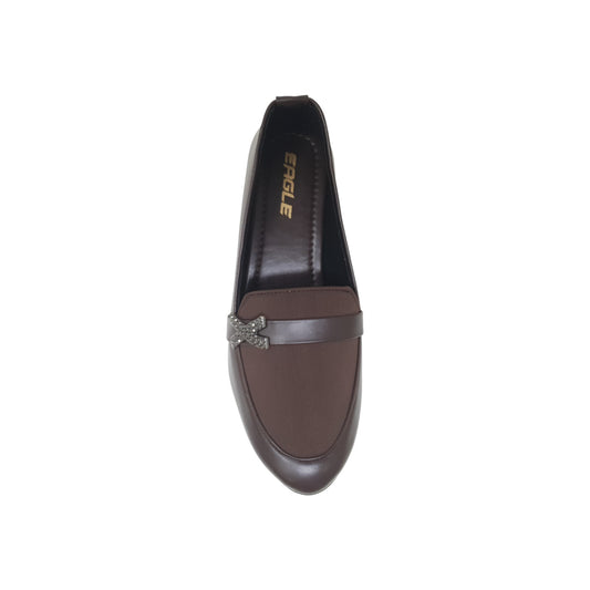 VM-124 Brown Womens Shoes & Ballerines