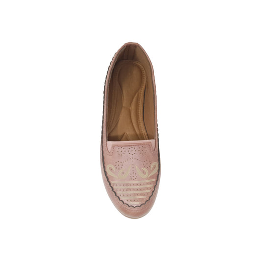 VM-128 Peach Womens Shoes & Ballerines