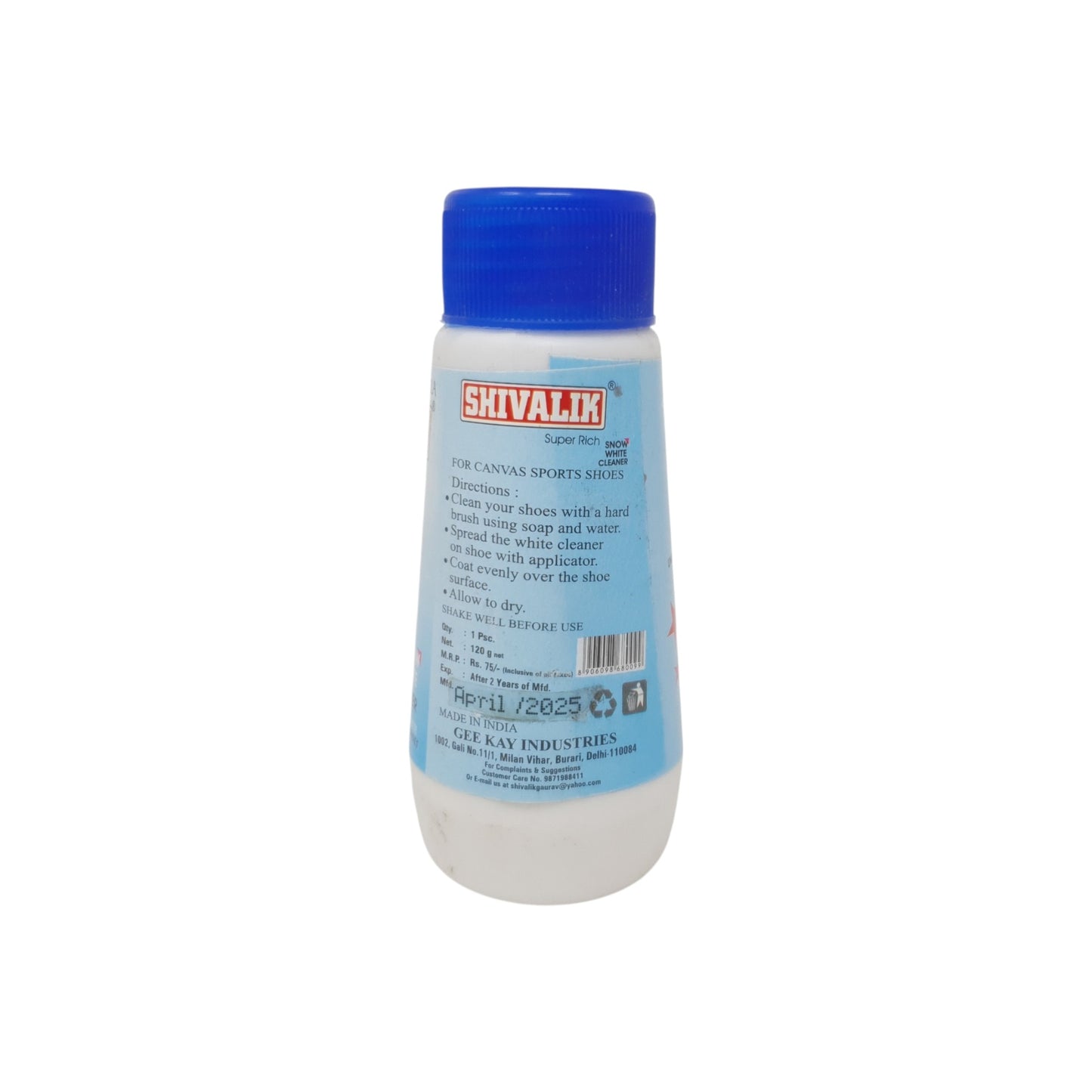 White Canvas Shoes Polish-007 Mens Accessories