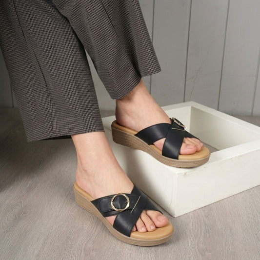 SL-121 Black Womens Heels & Platforms