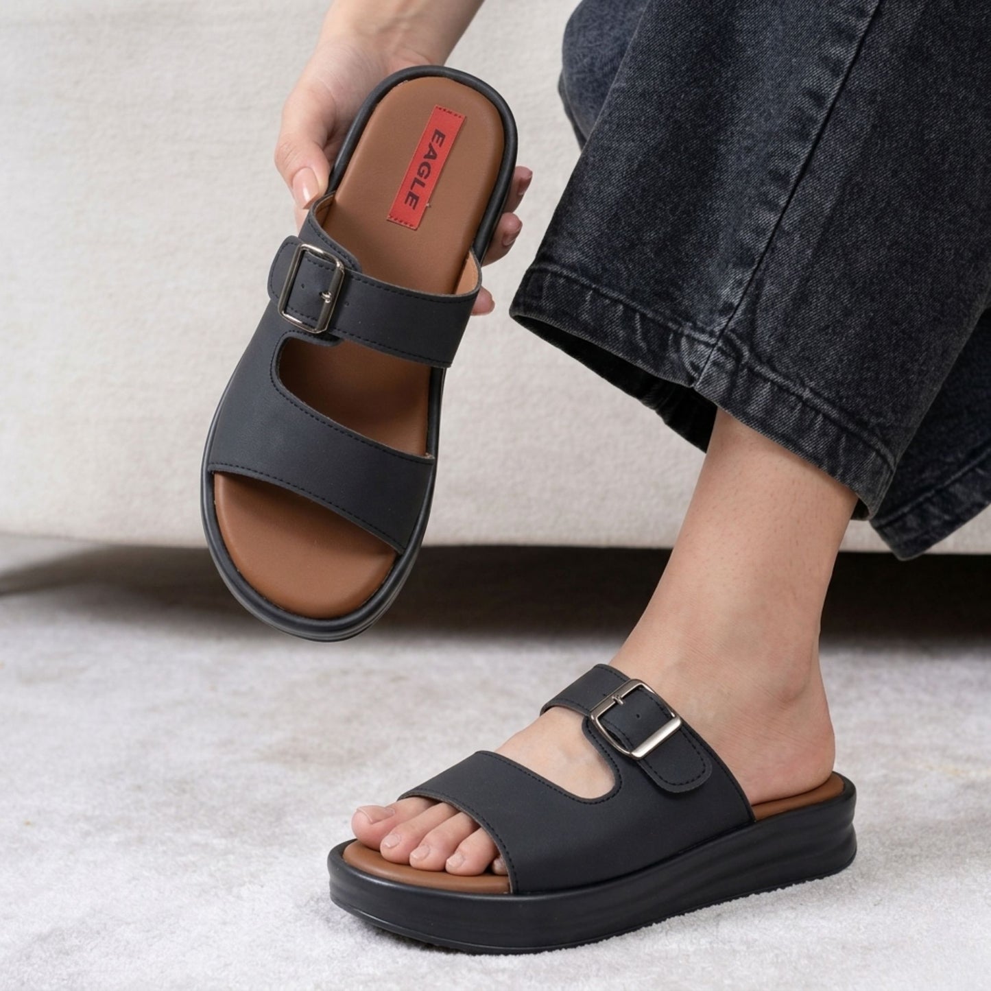 VA-109 Black Womens Heels & Platforms