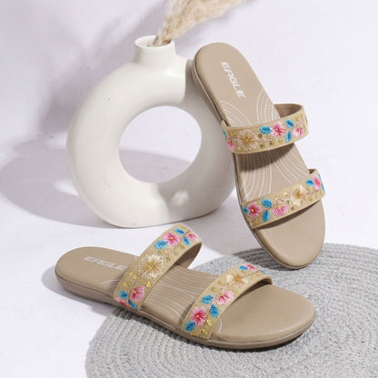 KI-198 Chiku Womens Flats