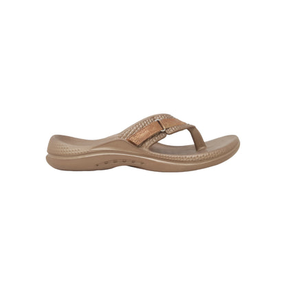 151- Brown Womens Clogs & Sliders