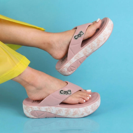 TR-101 Peach Womens Clogs & Sliders