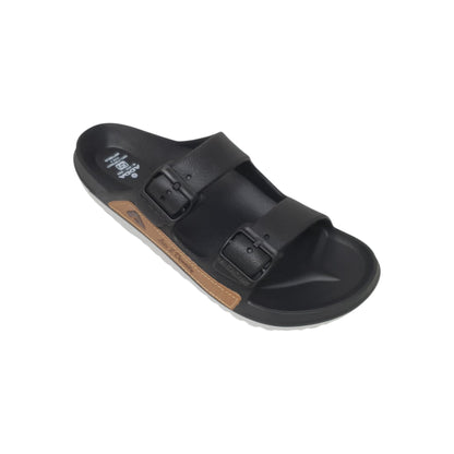 2025-Belkin Black Mens Clogs & Sliders