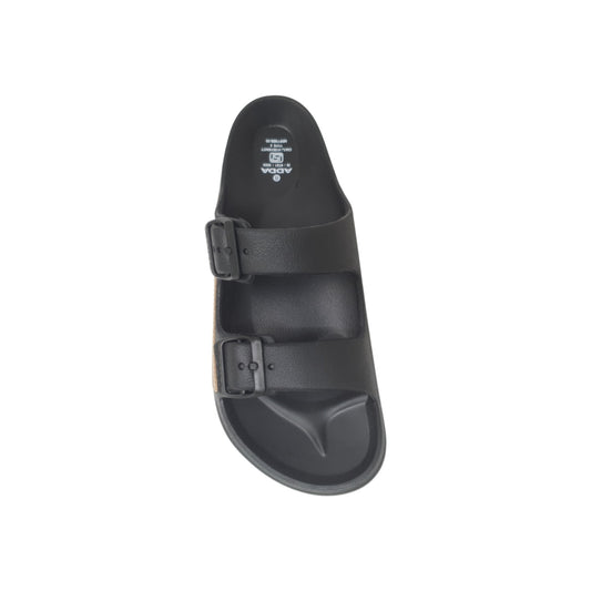 2025-Belkin Black Mens Clogs & Sliders