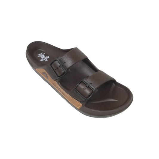2025-Belkin Brown Mens Clogs & Sliders