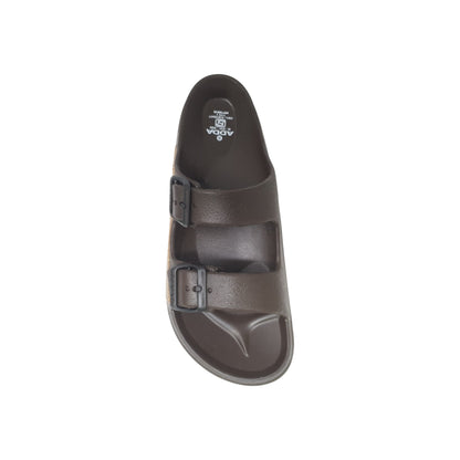 2025-Belkin Brown Mens Clogs & Sliders