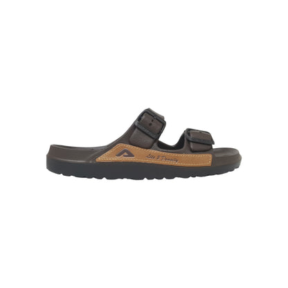 2025-Belkin Brown Mens Clogs & Sliders