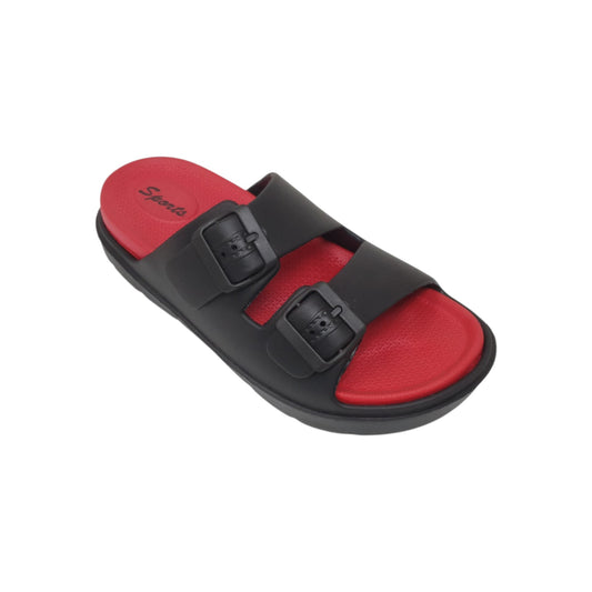 MID-104 Black Mens Clogs & Sliders