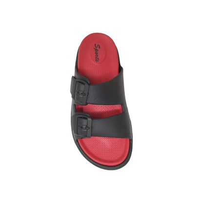 MID-104 Black Mens Clogs & Sliders