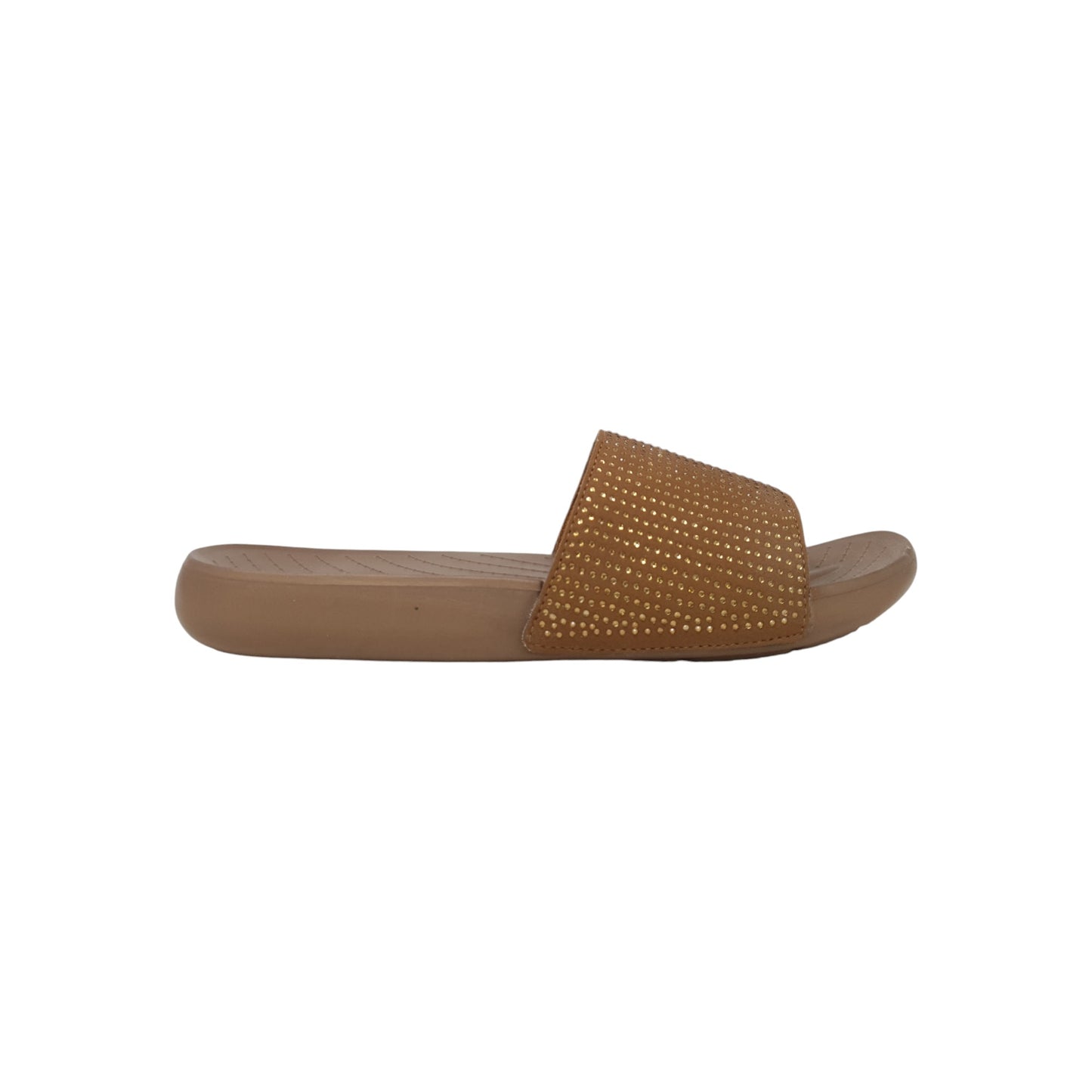 202-Brown Womens Clogs & Sliders