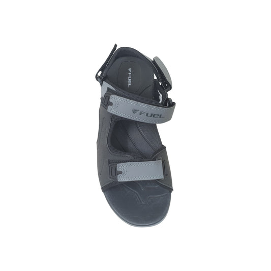 2112-02 Black Mens Sandals & Floaters
