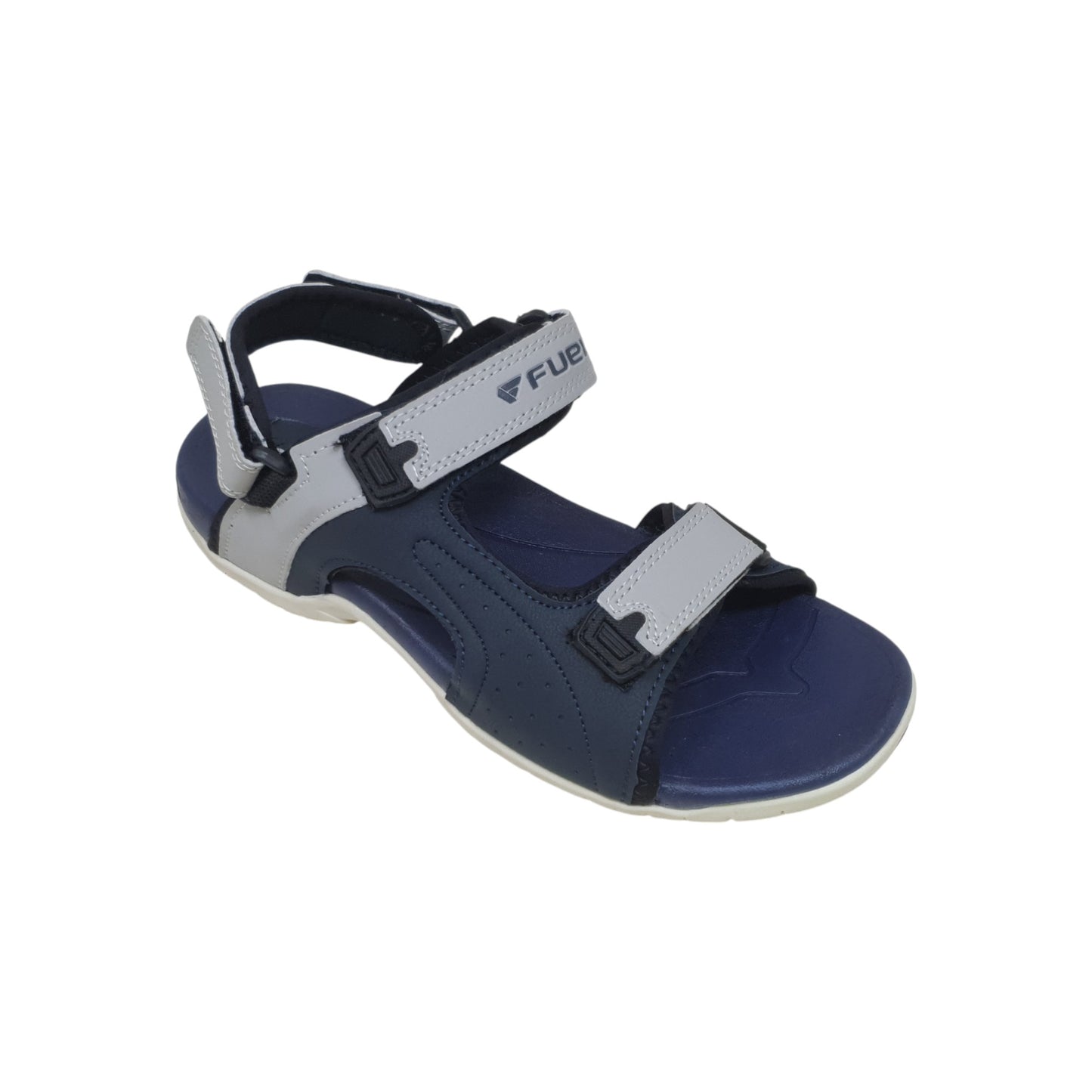 2112-02 Navy Mens Sandals & Floaters
