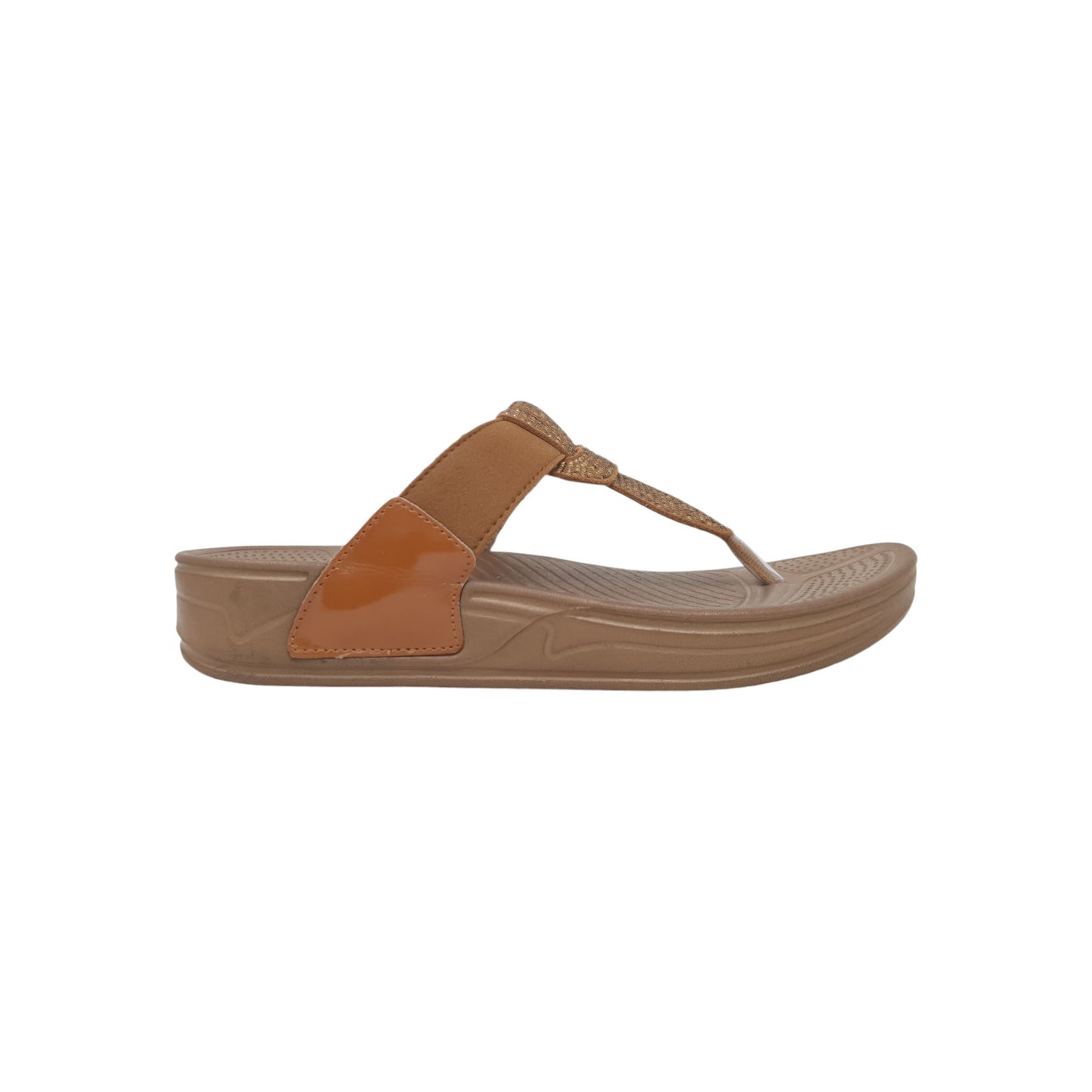 624-Brown Womens Clogs & Sliders