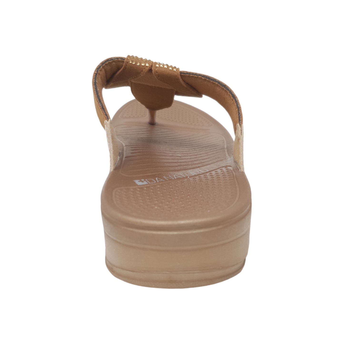 624-Brown Womens Clogs & Sliders