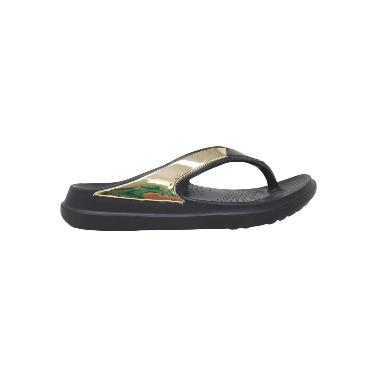 804-Black Womens Clogs & Sliders