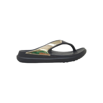 804-Black Womens Clogs & Sliders