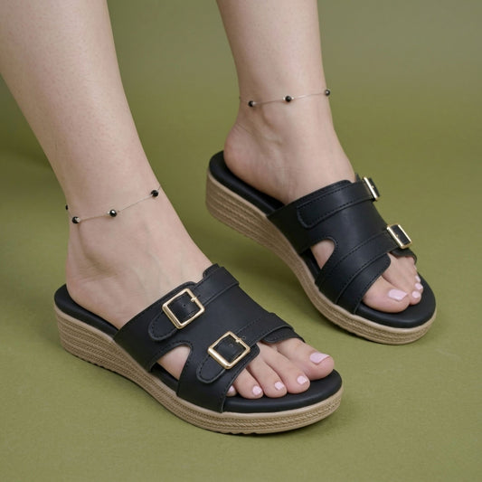 SL-122 Black Womens Heels & Platforms