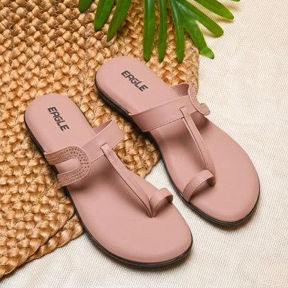 PC-197-X Peach Womens Flats