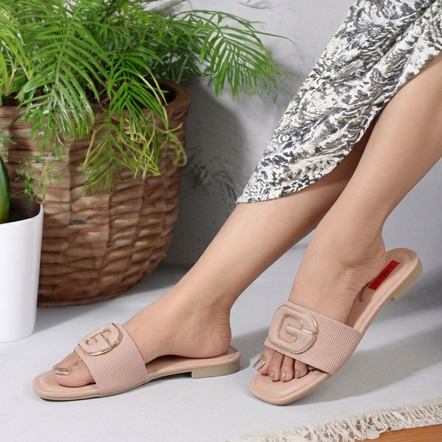 SB-115 Purppel  Womens Flats